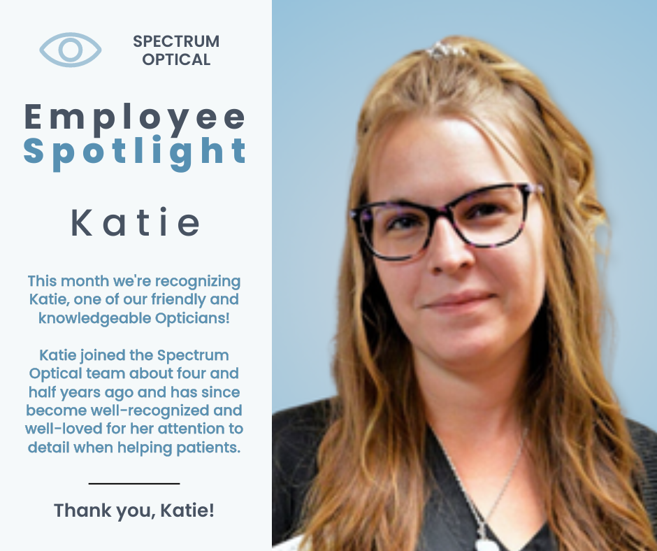 Our employee of the month is Katie!